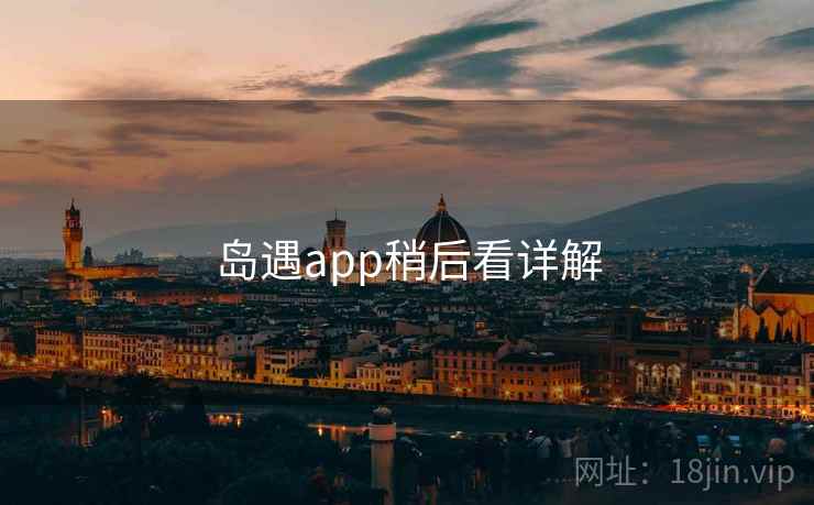 岛遇app稍后看详解 岛遇app稍后看详解