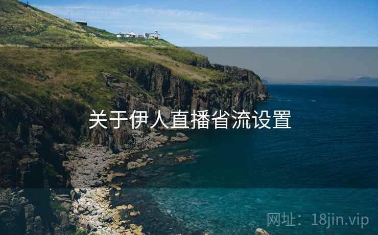 关于伊人直播省流设置