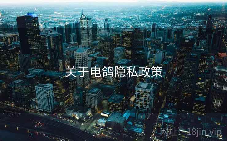 关于电鸽隐私政策