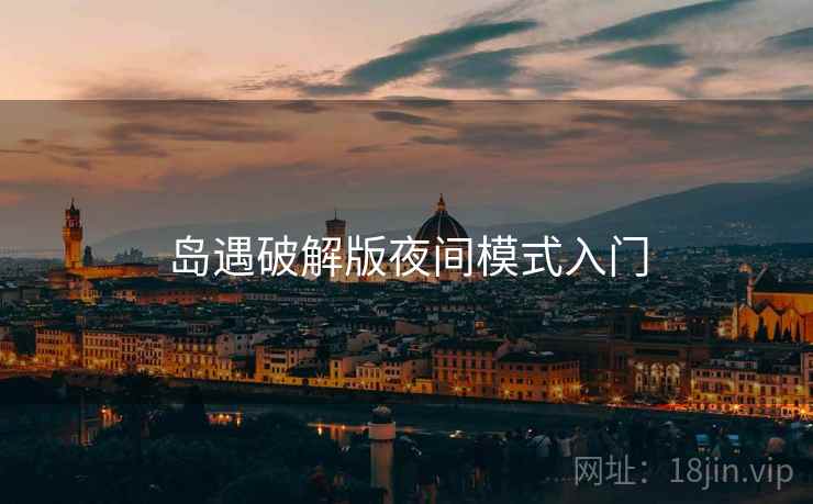 岛遇破解版夜间模式入门